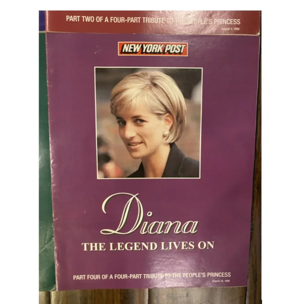Vintage Magazines ; Princess Diana Four-Part Tribute 1998 New York Post - Picture 5 of 6